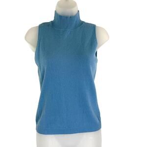 Y2K United Colors of Benetton Turtleneck Sweater Sleeveless Wool